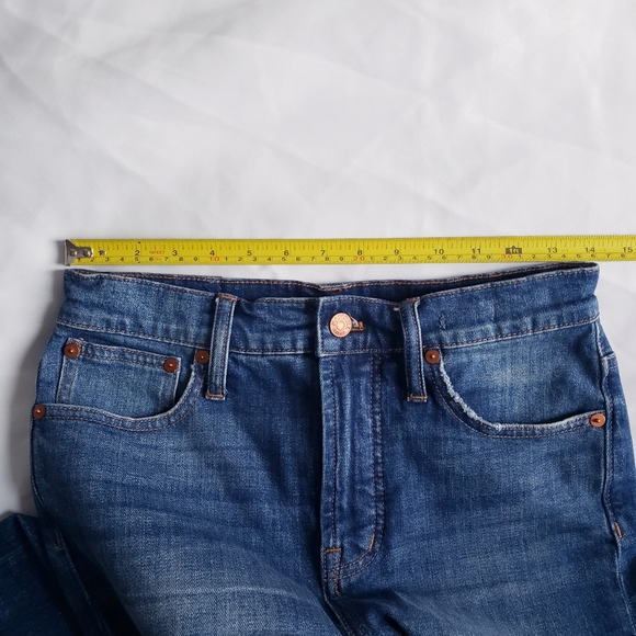 MADEWELL The Perfect Vintage Crop Jean in Bellbrook Wash AE160 26 - Picture 10 of 14